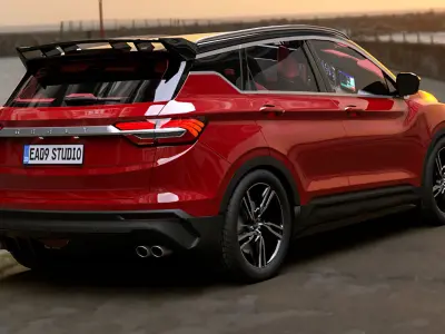 Geely Coolray  3D model