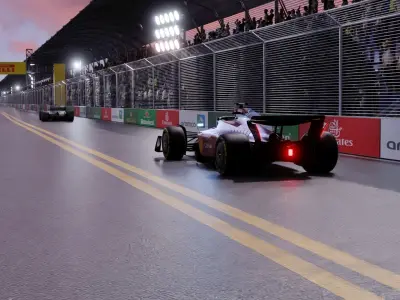 f1 2022 Ferrari F1-75 Low-poly 3D model Low-poly 3D model