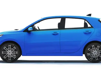 Kia Rio hatchback 2023 3D model