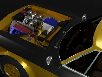lancia fulvia  3D model