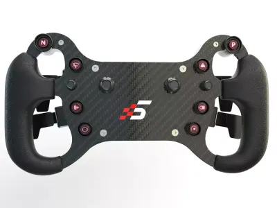 SIMAGIC GT4 STEERING WHEEL 3D model