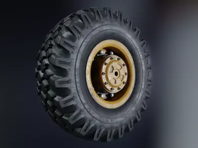 Wheel - Off-Road 3D model
