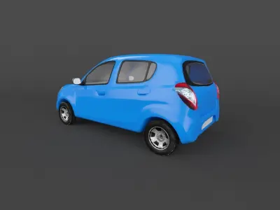 Suzuki Maruti Alto 800 2014 3D model Low-poly 3D model