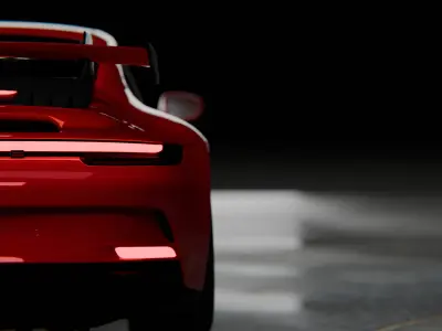 Porsche 911 GT3 2022 3D model