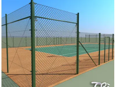 TENNIS COURT 3D model