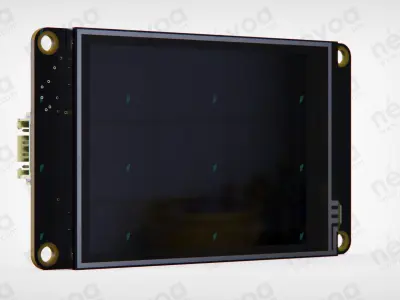 Human Machine Interface - NX3224K028 - Nextion 3D model