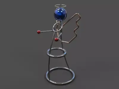 Abstract angel Free 3D model