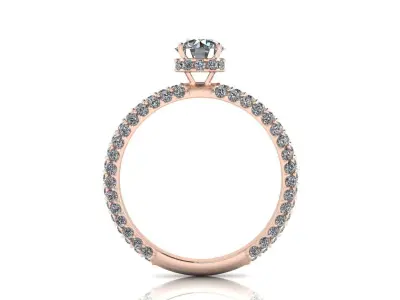 Jewelry Engagement ring 3D print model purchase