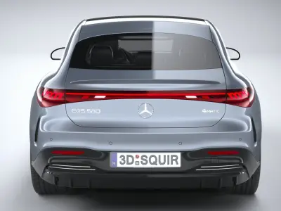 Mercedes-Benz EQS 2025 3D model
