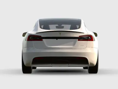 Tesla Model S Plaid 3D model