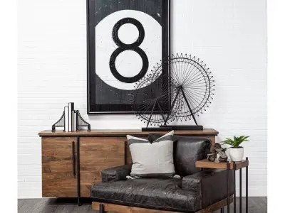 London Eye Sculpture 3D model