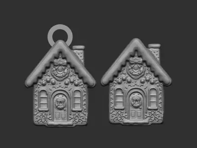 home cookie decor  3D print model