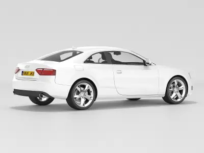 Audi A5 Coupe 2009 3D model