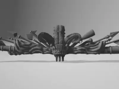  HMS VICTORY coat of arms decoration-figurehead 3D print model