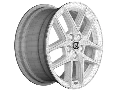 Honda civic 2022 rim  3D model