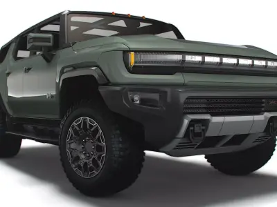 Hummer EV GMC SUV Edition 1 2024 3D model