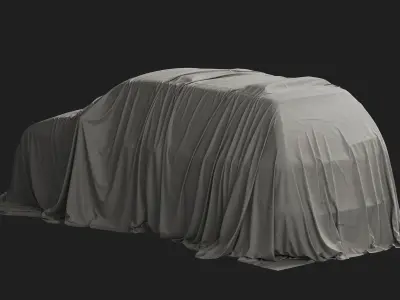 Ordinary Car Cover 09 3D model