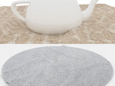 Rugs No 302 Low-poly 3D model
