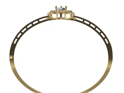 WBQ STYLE DIAMOND  BRESLET  3D print model