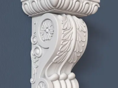  Decorative Corbel 3D model
