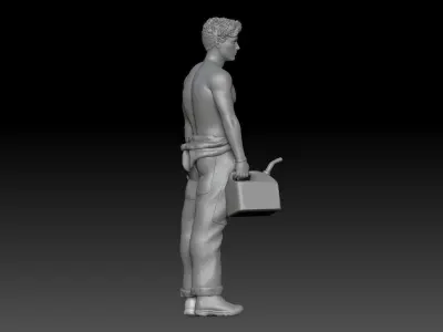 SEXY MECHANIC MEN 1 3D print model