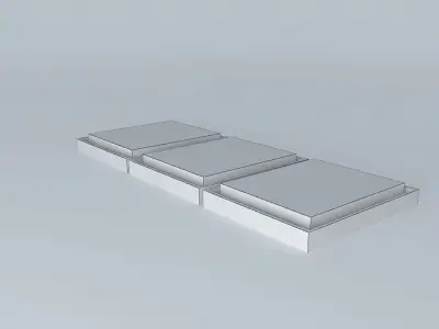 DC wooden plank Free 3D model