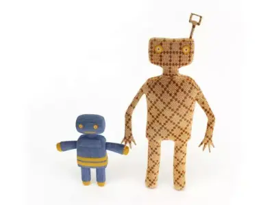 Two Toy Characters 3D model