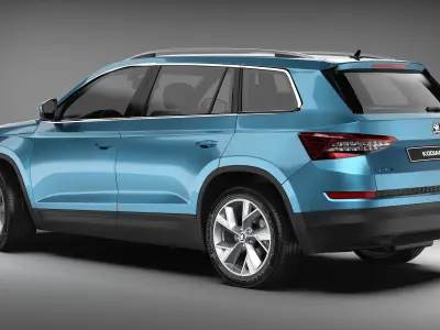 Skoda Kodiaq 2016 - 2021 3D model