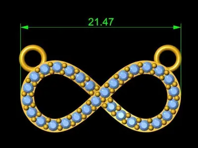 Pendant Necklace  Free 3D print model