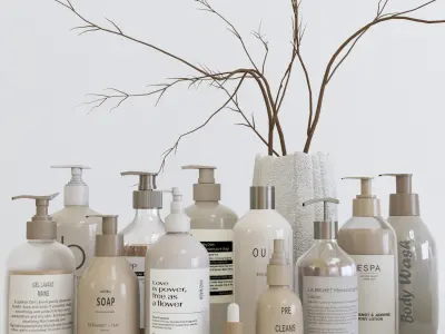 Bathroom Accessories-H04 3D model