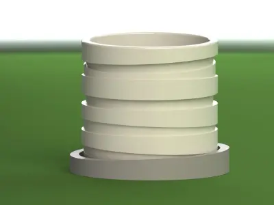 Flowerpot8 3D print model