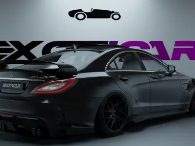 Mercedes CLS63 Modified 3D model