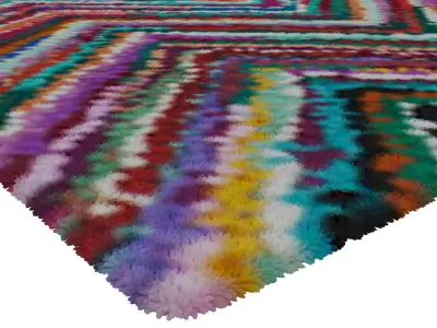 Rug Set 364 3D model