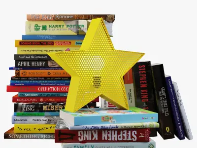 Crate and barrel decoration children room set 001 3D model