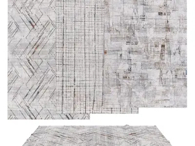 Rugs No 363 Low-poly 3D model
