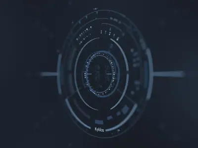 HUD and UI - Kyklos Free 3D model