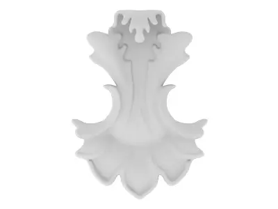 Cartouche Ornament 023 3D model