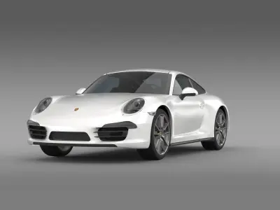 Porsche 911 Carerra 2013 3D model