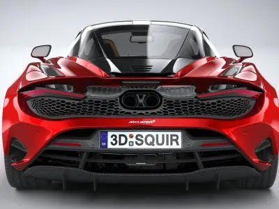 McLaren 750S 2024 3D model