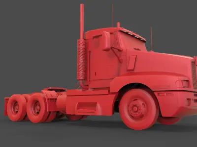 Kenworth T600 3D print model
