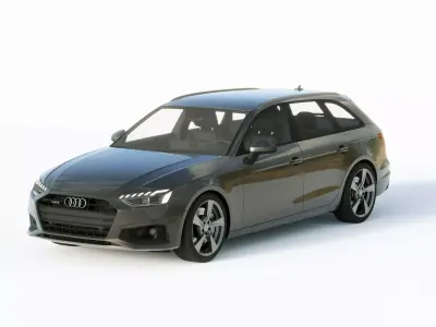 Audi A4 Avant 2020 3D model