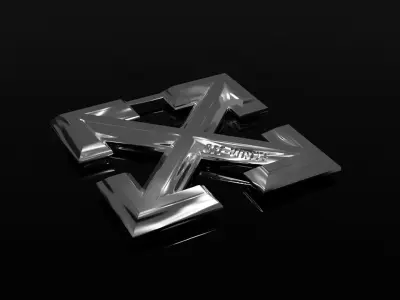 OFF-WHITE neckless jewelry 3D print model