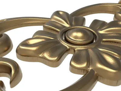  decorative pattern ready for 3D printing 3D model 344