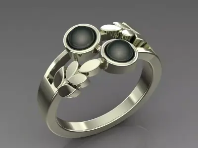 Band Ring 3D print model