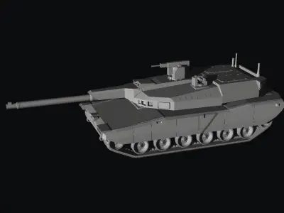K3 black panther hyundai rotem 3D print model