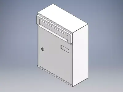 Mailbox 3D model shop