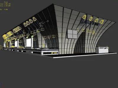 Exhibition - Area - 31X11-3DMAX2009-05 3D model