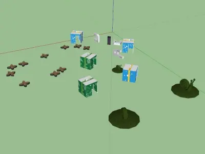 Asia Culture Plaza sculpture Free 3D model