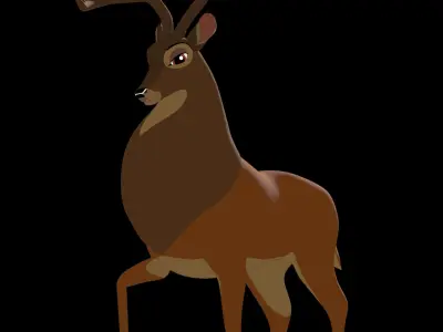 The Great Prince of the Forest  3D model