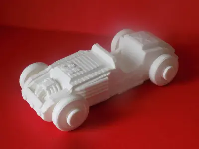 CRAZY CAR 3D print model